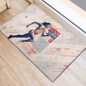 The Phenomenal Woman Flo-Jo Rubber Doormat 1988 Olympic