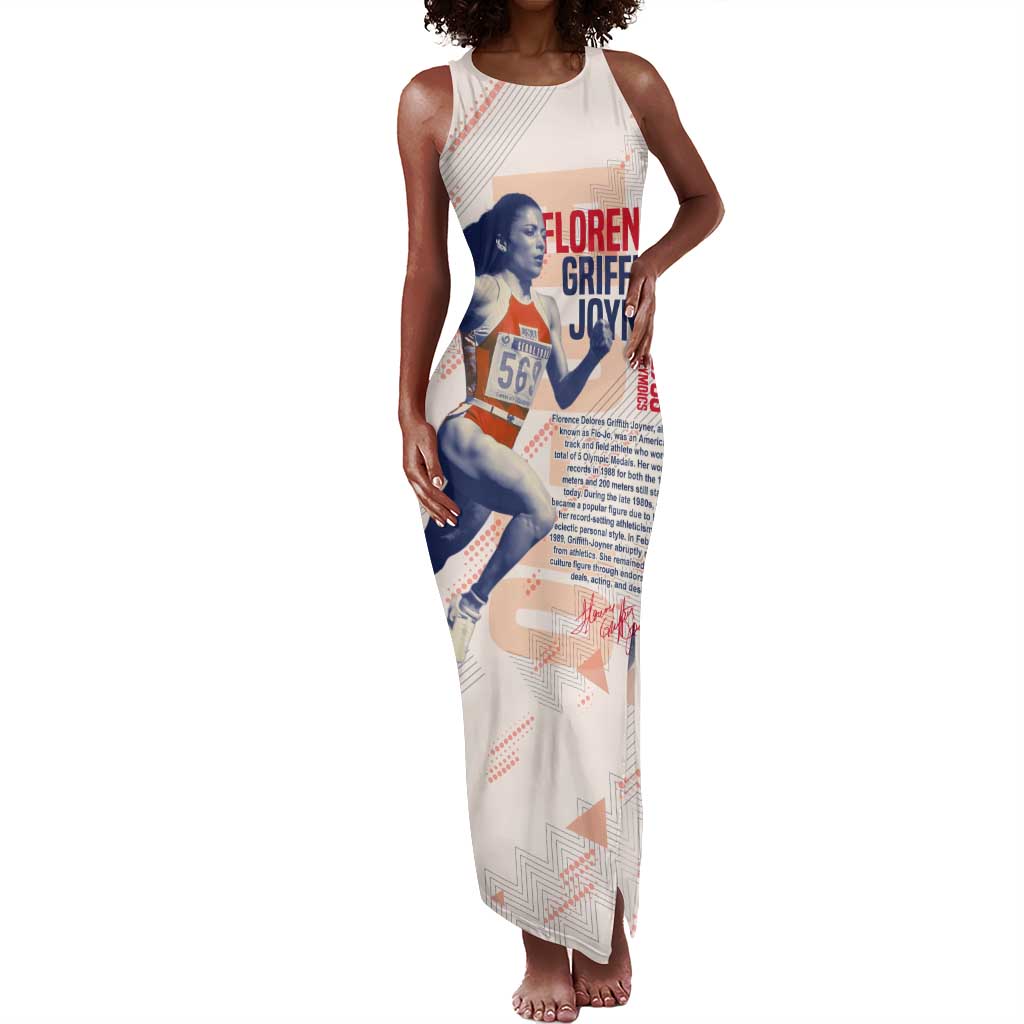 The Phenomenal Woman Flo-Jo Tank Maxi Dress 1988 Olympic