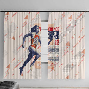 The Phenomenal Woman Flo-Jo Window Curtain 1988 Olympic