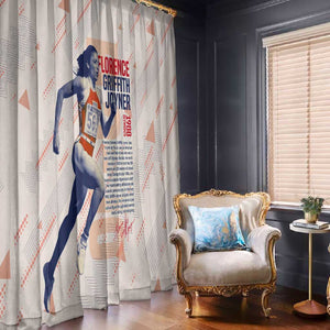 The Phenomenal Woman Flo-Jo Window Curtain 1988 Olympic