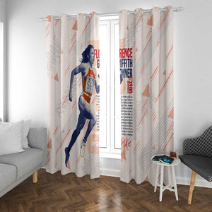 The Phenomenal Woman Flo-Jo Window Curtain 1988 Olympic