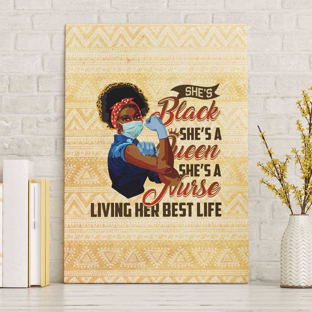 Afro Nurses Canvas Wall Art Black Queen African