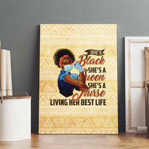 Afro Nurses Canvas Wall Art Black Queen African