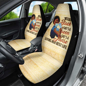 Afro Nurses Car Seat Cover Black Queen African