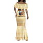 Afro Nurses Mermaid Dress Black Queen African