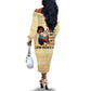 Afro Nurses Off The Shoulder Long Sleeve Dress Black Queen African