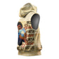 Afro Nurses Sleeveless Hoodie Black Queen African - African Pride
