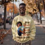 Afro Nurses Sweatshirt Black Queen African