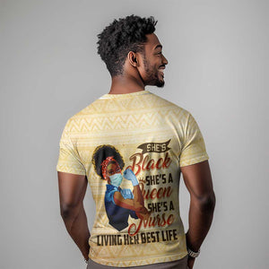 Afro Nurses T shirt Black Queen African