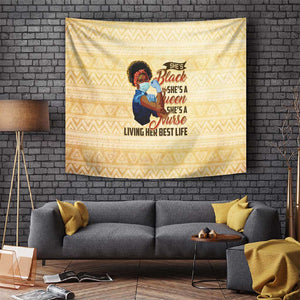 Afro Nurses Tapestry Black Queen African