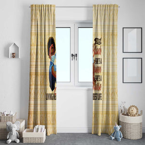 Afro Nurses Window Curtain Black Queen African