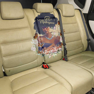 Personalized I Am God's Masterpiece Back Car Seat Cover African Women