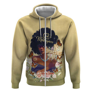 Personalized I Am God's Masterpiece Hoodie African Women