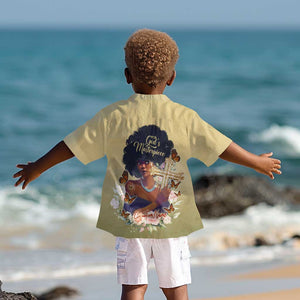 Personalized I Am God's Masterpiece Kid Hawaiian Shirt African Women