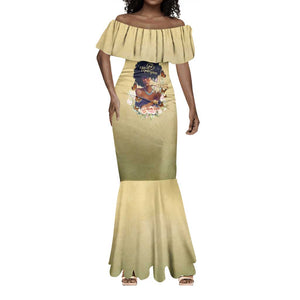 Personalized I Am God's Masterpiece Mermaid Dress African Women