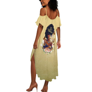 Personalized I Am God's Masterpiece Summer Maxi Dress African Women