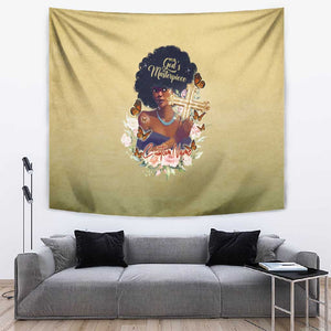 Personalized I Am God's Masterpiece Tapestry African Women