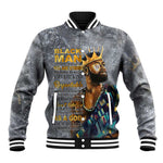 Black Man Africa Baseball Jacket Naturally King DT02