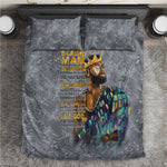 Black Man Africa Bedding Set Naturally King