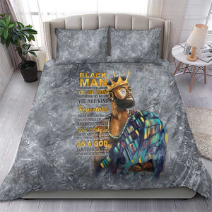 Black Man Africa Bedding Set Naturally King