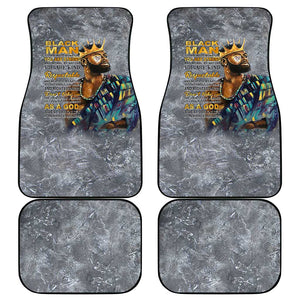 Black Man Africa Car Mats Naturally King