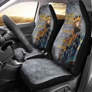 Black Man Africa Car Seat Cover Naturally King