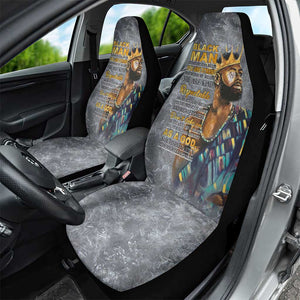 Black Man Africa Car Seat Cover Naturally King