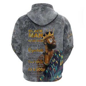 Black Man Africa Hoodie Naturally King