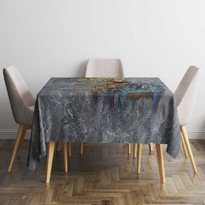 Black Man Africa Tablecloth Naturally King