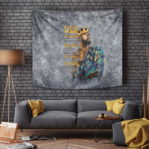 Black Man Africa Tapestry Naturally King