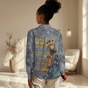 Black Man Africa Women Casual Shirt Naturally King