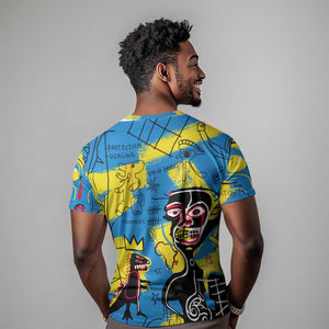 African Art Viva Underground Psychedelic Vintage Style T shirt