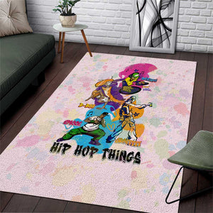 4 Elements Of Hip Hop Area Rug