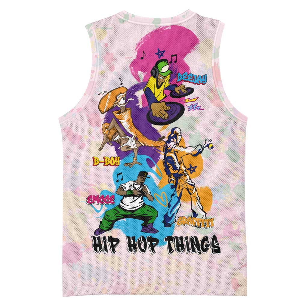 4 Elements Of Hip Hop Basketball Jersey DT02