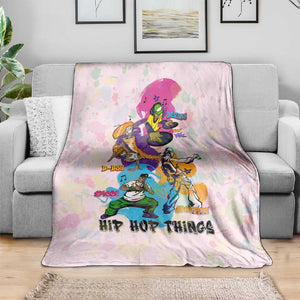 4 Elements Of Hip Hop Blanket