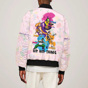 4 Elements Of Hip Hop Bomber Jacket