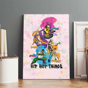 4 Elements Of Hip Hop Canvas Wall Art