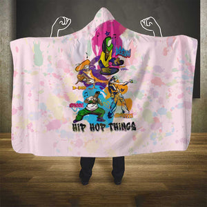 4 Elements Of Hip Hop Hooded Blanket