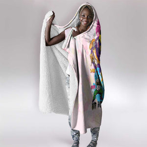 4 Elements Of Hip Hop Hooded Blanket