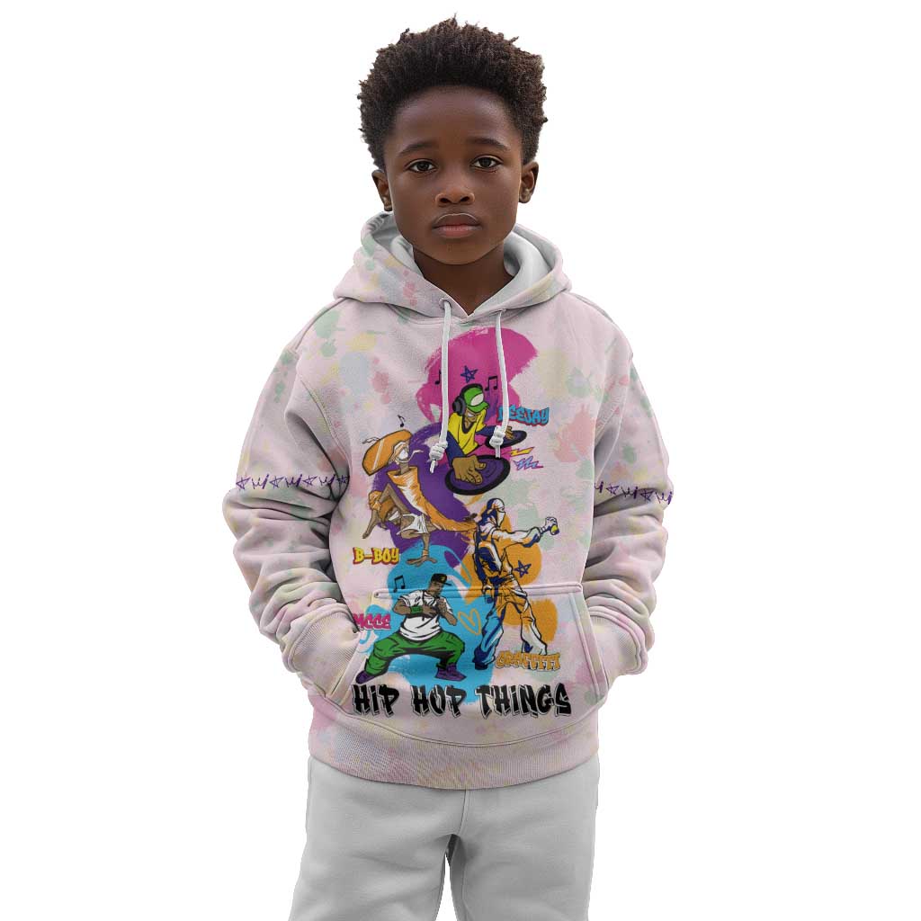 4 Elements Of Hip Hop Kid Hoodie