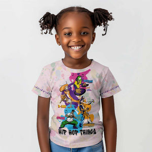 4 Elements Of Hip Hop Kid T shirt