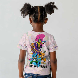 4 Elements Of Hip Hop Kid T shirt