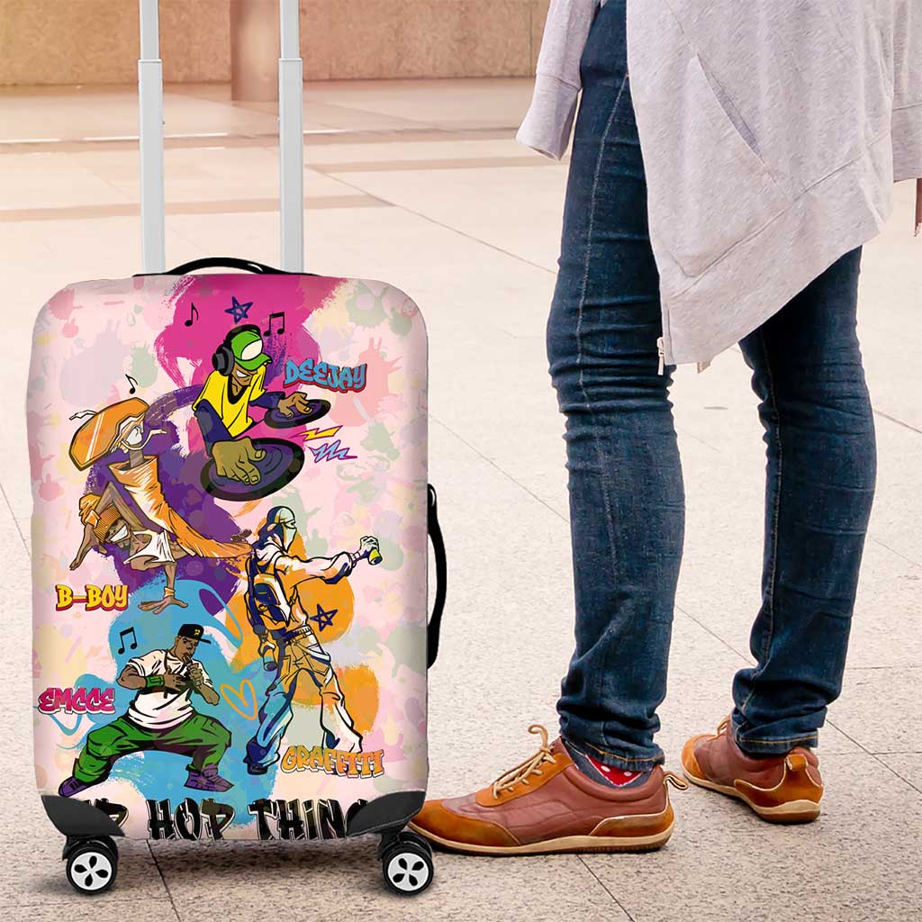 4 Elements Of Hip Hop Luggage Cover