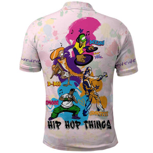 4 Elements Of Hip Hop Polo Shirt