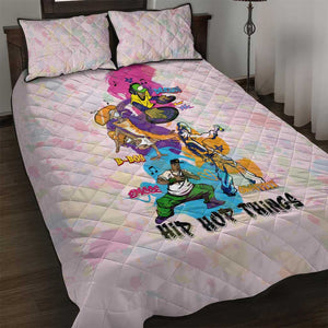 4 Elements Of Hip Hop Quilt Bed Set