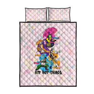 4 Elements Of Hip Hop Quilt Bed Set