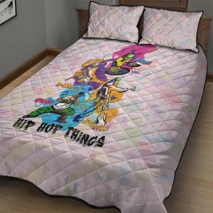 4 Elements Of Hip Hop Quilt Bed Set