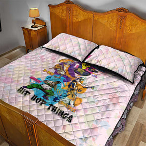 4 Elements Of Hip Hop Quilt Bed Set