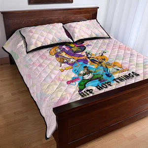 4 Elements Of Hip Hop Quilt Bed Set