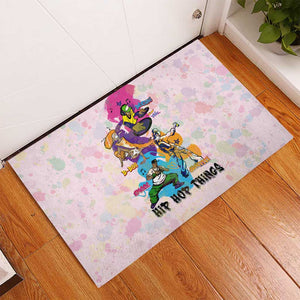 4 Elements Of Hip Hop Rubber Doormat